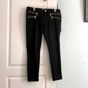 Michael Kors skinny black trousers